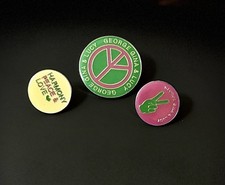 George Gina & Lucy 3 Ansteckpins Sonderedition