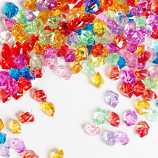 300 Stück Edelsteine Kinder Acryl Diamanten Bunte Kristalle Hochzeit