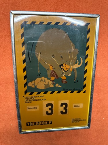 Werbung alter wand - wand, kalender