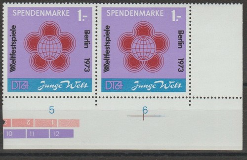 Ddr spendenmarke mit - -,