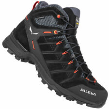 Salewa Alp Mate Mid WP Herren-Wanderstiefel Wanderschuhe Outdoor-Schuhe Schwarz