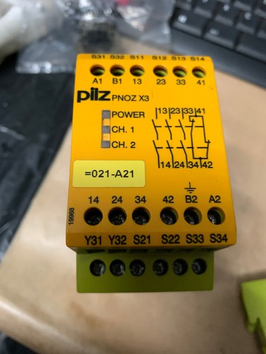 Pilz elektro pnoz - pnoz, x3