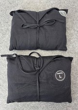 Lufthansa First Class Pyjama Schlafanzug Langarm schwarz Gr. L van Laack DAMEN