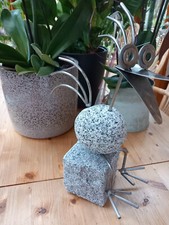 Steinvogel aus granitstein - aus,