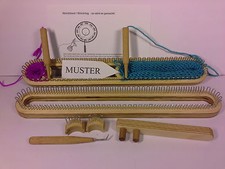 90 Peg Strickrahmen L variabel  Strickring Strickstab Strickbrett Knit Socks Neu