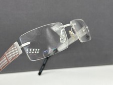 JF Rey Brille Herren Silber Glasfaser Randlos groß L XL JF 2413 NP:435€