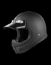 Helm Virgo matt schwarz Enduro