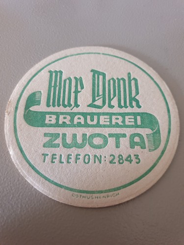 Alter bierdeckel max denk - bierdeckel,