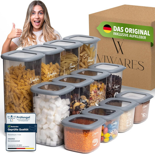 12er vorratsdosen set - 12er,
