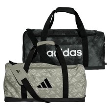 Adidas Herren Damen Sporttasche Umhängetasche Linear Graphics Duffle M