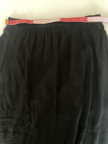 Maxirock schwarz mit - schwarz,