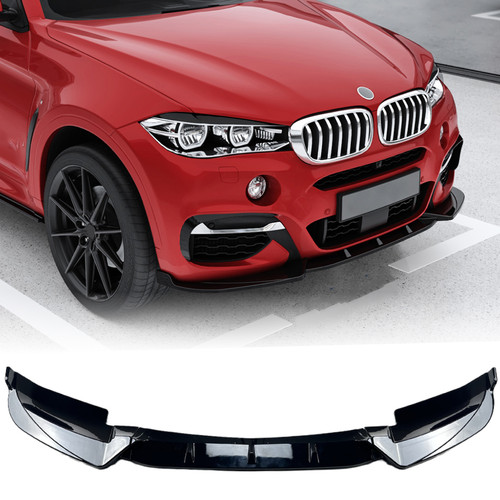 Front spoiler lippe - spoiler, schwarz