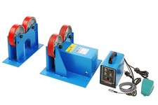 1000kg Schweißdrehvorrichtung Rollenböcke elektr. Behälterdrehvorrichtung 02473