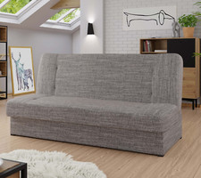 Schlafsofa Limanda mit Bettkasten Wohnzimmer Couch Komfort Praktisch Design M24