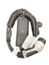 Orig. Mercedes-Benz ED EQ Ladegerät Ladekabel Typ 2 220V Spiralkabel A0005838502