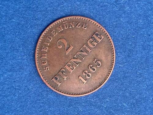 Sachsen meiningen 2 - , pfennig
