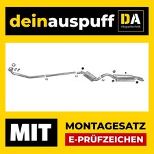 Auspuffanlage für VW Golf II