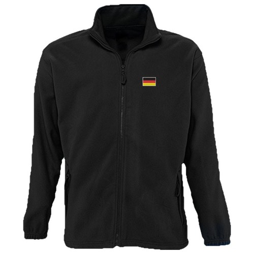 Fleecejacke flagge deutschland - fleecejacke,