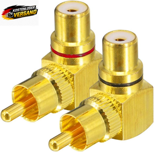 Stück cinch adapter - 2, auf