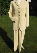 neuer Naturfaser Hosenanzug