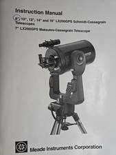 8" Meade LX 200 GPS Telescope