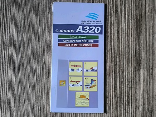 Safety card afriqiyah - /,