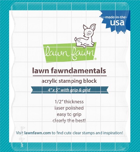 Lawn fawn acryl stempelblock - lawn, fawn,
