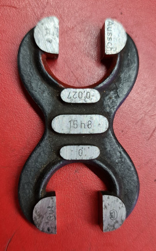 Rachenlehre 15h8 0 - 15h8, 0-0,027