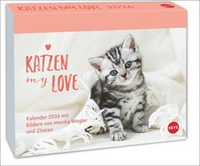 Kalender 2026 - Katzen my love