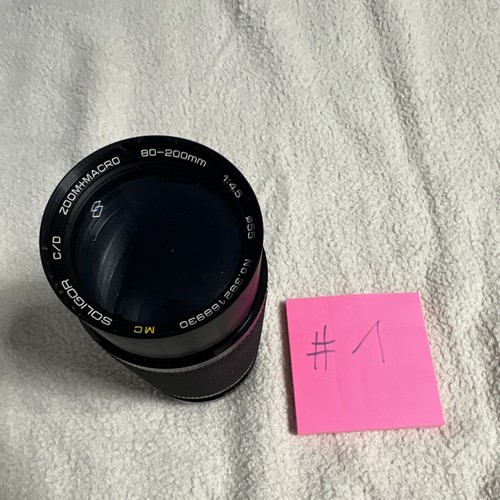 Soligor 200mm f - soligor, c/d