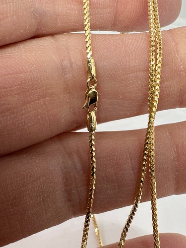 Halskette gelbgold - halskette,