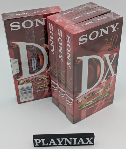 Sony 240dfx vhs - 4x,