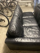 Leder sofa 3er - leder, 2