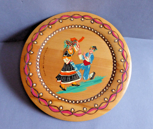 Vintage bunt bemalter - vintage!,