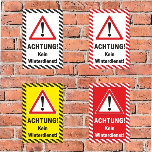 Schild achtung kein - schild,