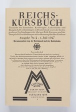 Reichskursbuch Ausgabe Nr. 2