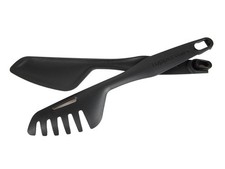 Tupperware Nudeln Pasta  Zange schwarz greifen servieren Spaghetti Farfalle NEU