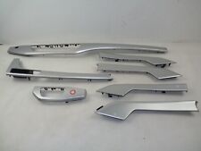 AUDI A4 B9 A5 F5 Alu Race Carbon Dekor Set Leisten Aluminium Dekorleisten 