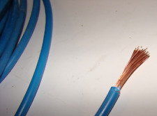 8 Meter Aderleitung H07V-K 6mm²   blau   flexible Kupferleitung