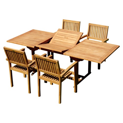 Teak set tlg gartengarnitur - teak,