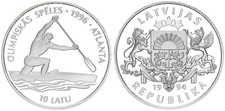 1994 Lettland 10 Latu