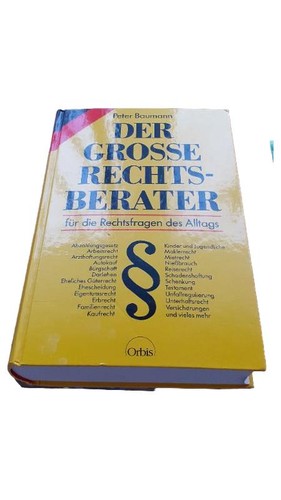 Peter baumann rechtsratgeber - peter,