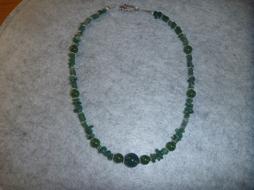 Smaragd/Achat-Kette
