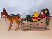 Weihnachts-Deko Schlitten mit