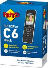AVM FRITZ!Fon C6 Schnurloses DECT-Komforttelefon - Schwarz (20002964)