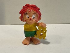 Pumuckl Buchagentur 1984 Ferrero Ü-Ei Figur ca. 4 cm: Feinschmecker mit Käse