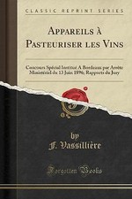 Appareils  Pasteuriser les Vins: Concours Spcial