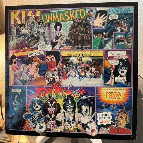 Kiss unmasked vinyl 1980 - kiss, lp
