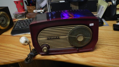 Altes bakelit radio 50er jahre - bakelit,