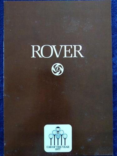 Rover 3500 prospekt 1977 - prospekt,